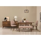 Hanah home Trpezarijski set Vina Bench 04 1048, 6 delova, Tamnosivi Cijene