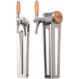 ich-zapfe Šank stolpec Naked One Eiken 1-pretokovni, nerjavno jeklo in hrast, 463 mm, (5000216868) | Shoptok.si