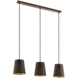 Eglo viseća lampa SEGEZIA 3xE27 88 cm moka zlatna 99438 Cene