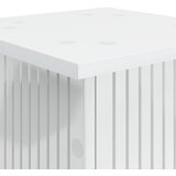  Stalak za biljke 2 pcs Bijela visokog sjaja 30,5 x 30 x 80,5 cm | shoptok.hr
