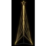 vidaXL Lučke za novoletno jelko 525 LED diod hladno tople bele 302 cm u