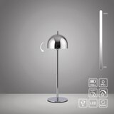 SCHÖNER WOHNEN 19244-17 - LED prigušiva stona lampa BELLIS LED/2,5W/5V IP54 hrom | Eponuda.com