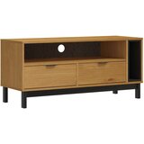  The Living Store TV omarica FLAM 110x40x50 cm trdna borovina - TV Omarica, (21499219) | Shoptok.si