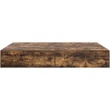  Okvir kreveta za pohranu Dimnjeno hrast 150x200 cm | shoptok.hr