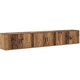  Zidni TV ormar set Zidne 3 pcs Staro drvo 80 x 34 5 x 40 cm | shoptok.hr