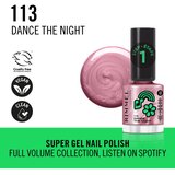 Rimmel London Super Gel Lacquer lak za nokte nijansa 113 Dance the Night 12 ml | shoptok.hr