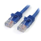 StarTech.com 45PAT3MBL kabel za umrežavanje Plavo 3 m Cat5e U/UTP (UTP) | Shoptok.si