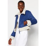 Trendyol Winter Jacket - Dark blue - Teddy | shoptok.hr