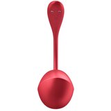Satisfyer Shiny Petal - radijsko vibrirajoče jajce (rdeče) | Shoptok.si