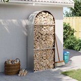  Držač za cjepanice svjetlosivi 80 x 45 x 190 cm pocinčani čelik Cijene
