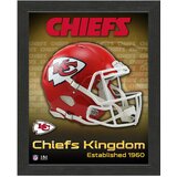 The Highland Mint Kansas City Chiefs Team Helmet Frame fotografija v okvirju | Shoptok.si