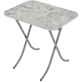 AL10026BM sto višenamenski sklopivi tekstura beli mermer 60X80CM