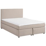 Bessagi Home Postelja Boxspring Florinda, Bež, Z Nadvložkom, 140x200 | Shoptok.si