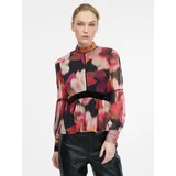 Orsay Red patterned women's blouse - Women's