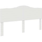  Krevetna konstrukcija Bijelo 180 x 200 cm Čvrsto borovo drvo | shoptok.hr