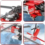  Helikopter za sastavljanje HH-60J sa 1137 elemenata - crveni | Shoptok.si