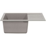  Lavabo - Umivaonik Siva 620 x 500 mm 80% kvarc i 20% smola | shoptok.hr