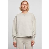 UC Ladies Ladies Heavy Terry Garment Dye Crewneck warmgrey Cene