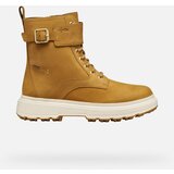 Geox Light Brown Women's Ankle Boots Lamidie + Grip ABX - Ladies | Shoptok.si