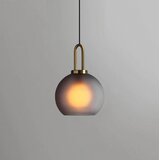 Toolight Stropna viseća svjetiljka staklena kugla 20cm APP626-1CP | shoptok.hr