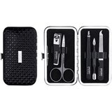 Gabriella Salvete TOOLS Manicure Kit odtenek Black darilni set pilica za nohte + škarje za nohte + pinceta + ščipalec + orodje za potiskanje obnohtne kožice za ženske Cene