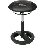 Top Star Stolček SITNESS RS BOB, sedež s Ø 385 mm, črno / črne barve | Shoptok.si