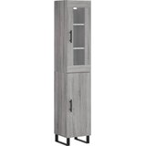  Visoka komoda siva sonome 34,5x34x180 cm od konstruiranog drva | shoptok.hr