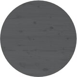  Stolić za kavu sivi Ø 55x45 cm od masivne borovine | shoptok.hr