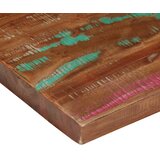 Stolna ploča 90x80x3,8 cm pravokutna masivno obnovljeno drvo | shoptok.hr