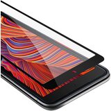 Cadorabo Oklepni film Full Screar, združljiv s Samsungom - zaščitnim filmom v prozornem s črno -kaljenim zaščitnim steklom v 9H trdoti s 3D dotikom, (20607787) | Shoptok.si