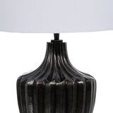Ixia Crno-bijela stolna lampa s tekstilnim sjenilom (visina 52,5 cm) – | shoptok.hr