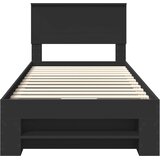  Krevetna konstrukcija Crna 80 x 200 cm Konstruirano drvo | shoptok.hr