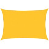  Jedro za zaštitu sunca 160 g/m² pravokutno žuto 3,5x4,5 m HDPE | shoptok.hr