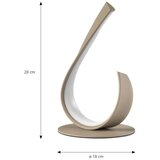 ONLI LED Stona lampa MATISSE LED/12W/230V 28 cm bež | Eponuda.com