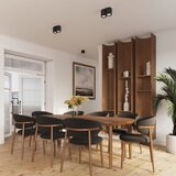 Sollux Lighting Stropna svetilka AURA 2 črna GU10, (5000054225) | Shoptok.si