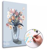  Slikarstvo po številkah PINK BITCH IN THE VASE | nizka težavnost Cene
