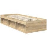  Okvir za krevet s uzglavljem Sonoma hrast 75 x 190 cm | shoptok.hr