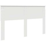  Vzglavje z vzglavjem Bela 150 cm Konstruiran les | Shoptok.si