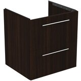 Ideal Standard Tamno smeđi zidni ormarić za ispod umivaonika u dekoru hrasta 60x63 cm i.Life B – | shoptok.hr