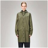 Rains Vetrovke LONG JACKET W3 Zelena | Shoptok.si