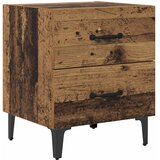  za krevet s ladicama Staro drvo 40 x 35 x 47,5 cm | shoptok.hr