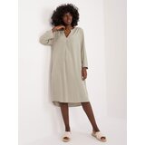 Sublevel Dress-D73761M30430A-khaki | shoptok.hr