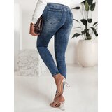 DStreet Spodnie damskie LEVILTI jeansowe niebieskie | shoptok.hr