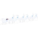  LED Riječni jeleni 7 pcs Bijelo tkanina | shoptok.hr