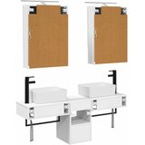  Set ormarića za kupaonicu 5 pcs Bijela 50 x 14,5 x 70 cm | Shoptok.si