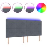  LED Oprema Plošča Temno Siva 100 cm Žamet, (22051776) | Shoptok.si