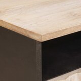  Kava Stol s ladicama Bijelo 80 x 54 x 40 cm Čvrsto drvo manga | shoptok.hr
