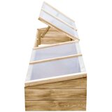 vidaXL Rastlinjak 2 kosa impregnirana borovina 200x50x35 cm | Shoptok.si