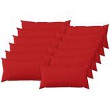  Jastuk s jastukom HEERLEN 12 kom. Crvena Tkanina - Crvena 40 x 80 cm 12 | shoptok.hr