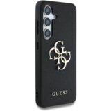Guess GUHCS25SPGT4MBK ovitek za Samsung Galaxy S25 5G - Grained - črn | Shoptok.si